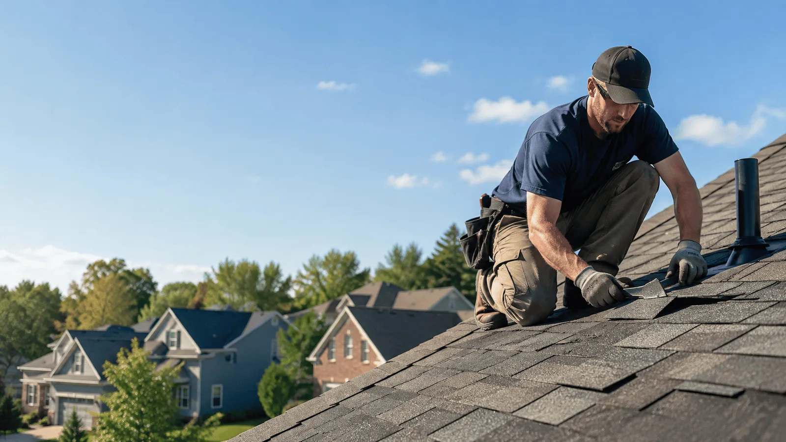Roof Leak Repair in New Sharon, ME near me